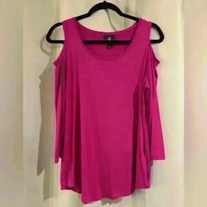 Women’s Open Shoulder JM Collections Blouse